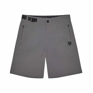 Fox Youth Ranger Pewter Shorts With Liner