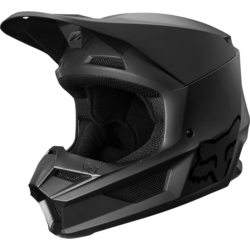 FOX YOUTH V1 HELMET [BLACK] ECE