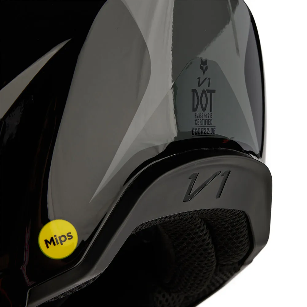 FOX YOUTH V1 NITRO HELMET [DARK SHADOW]