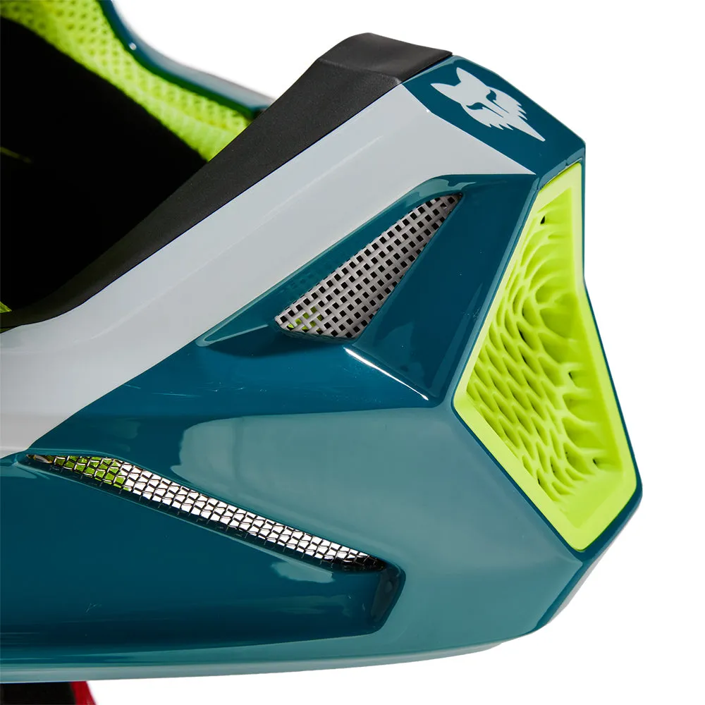 FOX YOUTH V1 NITRO HELMET [MAUI BLUE]