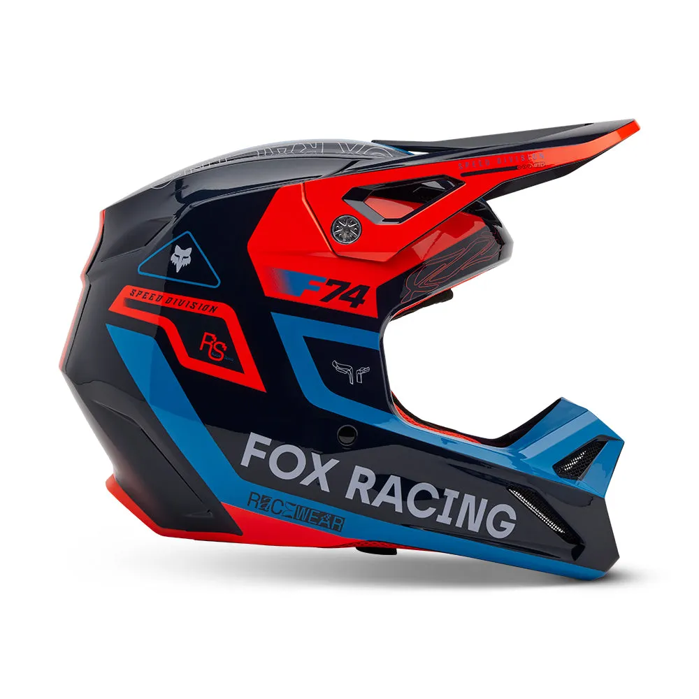 FOX YOUTH V1 RACE SPEC HELMET MIPS CE [MIDNIGHT]
