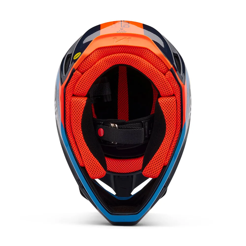 FOX YOUTH V1 RACE SPEC HELMET MIPS CE [MIDNIGHT]