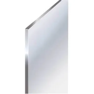 Frameless Polished Glass Mirror, 18" Wide X 36 High" ASI 8287-1836