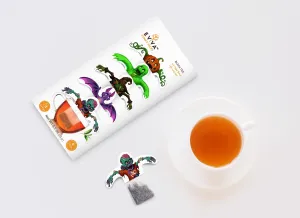 Funny Faces Pack of 5 Tea Bags-  Halloween