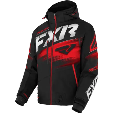 FXR Men's Boost FX  2-in-1 Jacket, Black/Red