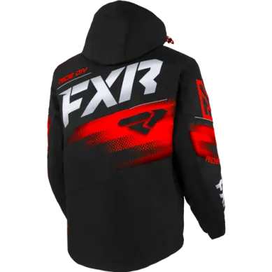 FXR Men's Boost FX  2-in-1 Jacket, Black/Red