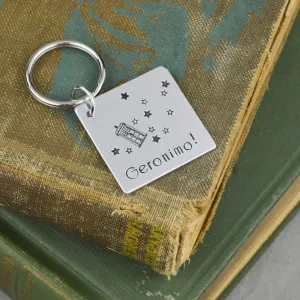 Geronimo! Keychain