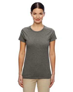 Gildan Ladies Lightweight 100% Cotton T-Shirt | Graphite Heather