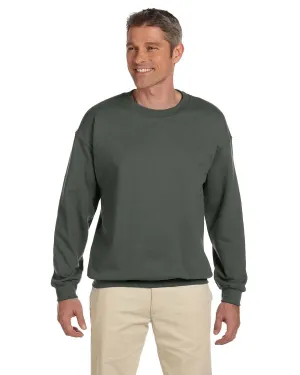 Gildan Lightweight 50/50 Crewneck Sweatshirt | Military Green