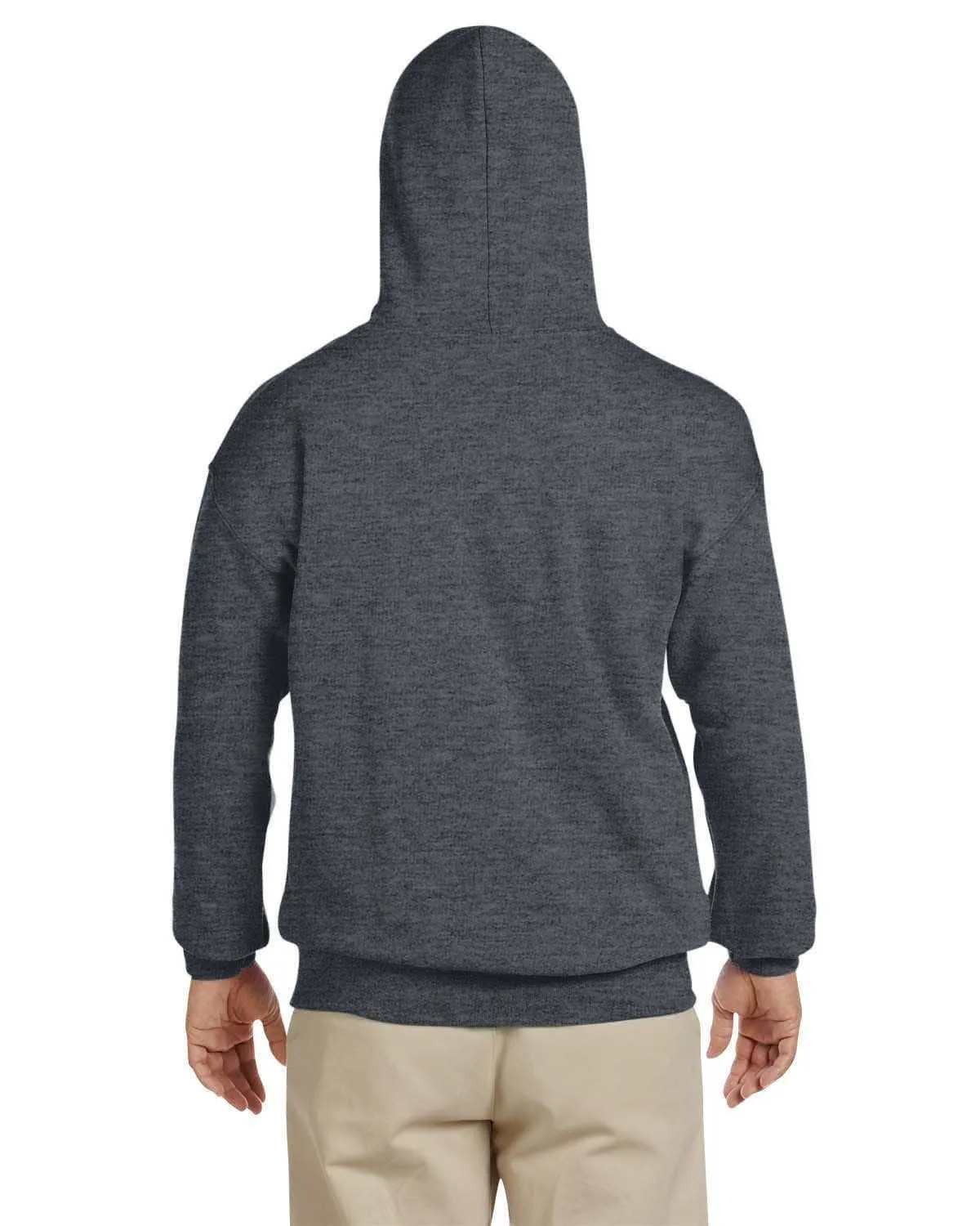 Gildan Lightweight 50/50 Hoodie Sweatshirt | Dark Heather