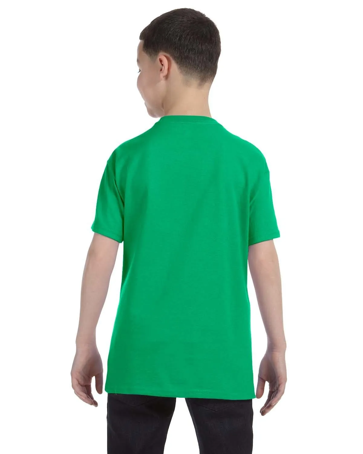 Gildan Youth Lightweight 100% Cotton T-Shirt | Irish Green