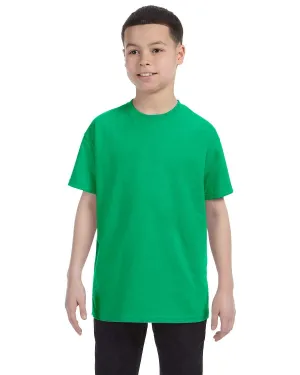 Gildan Youth Lightweight 100% Cotton T-Shirt | Irish Green