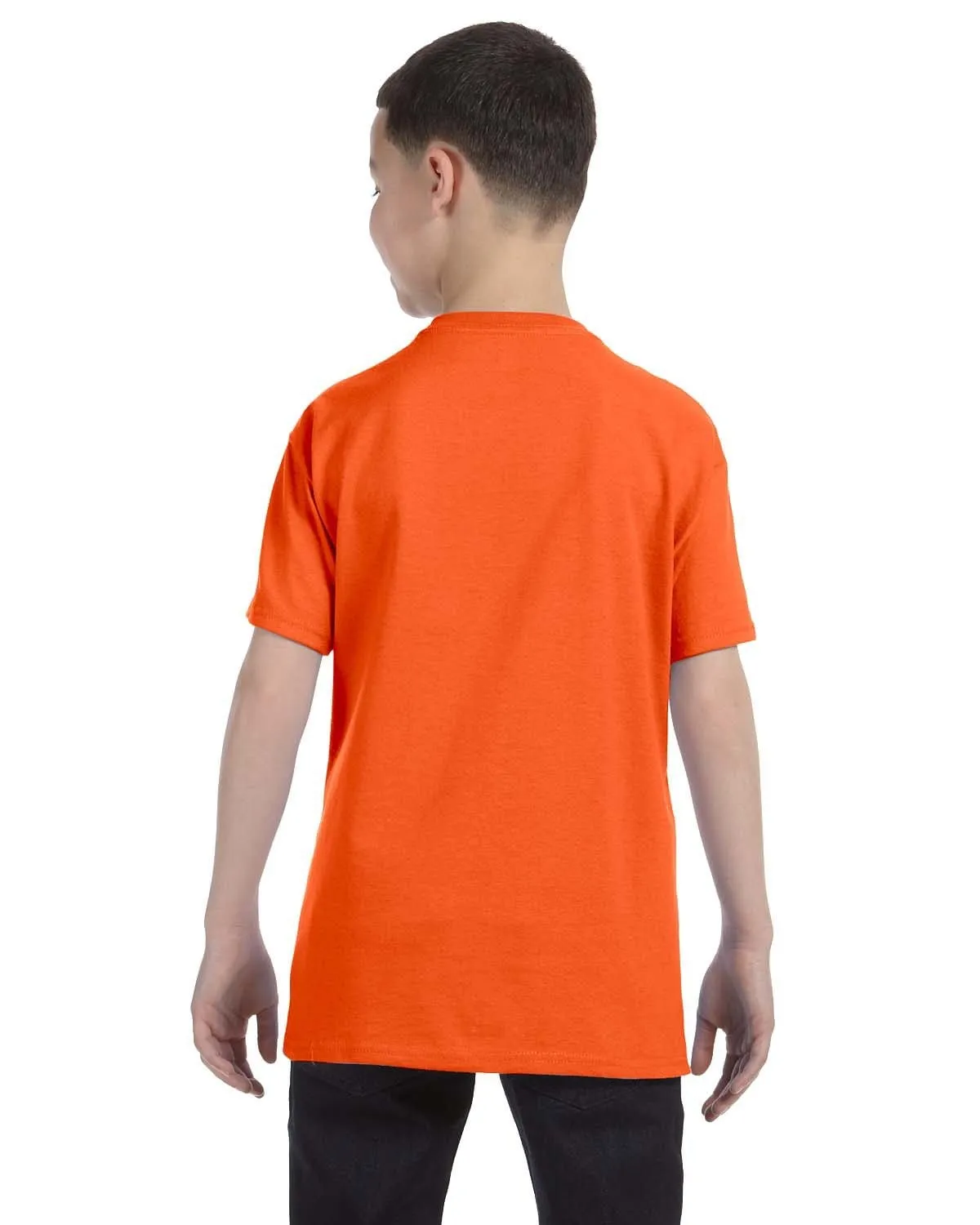 Gildan Youth Lightweight 100% Cotton T-Shirt | Orange