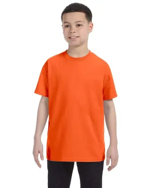Gildan Youth Lightweight 100% Cotton T-Shirt | Orange