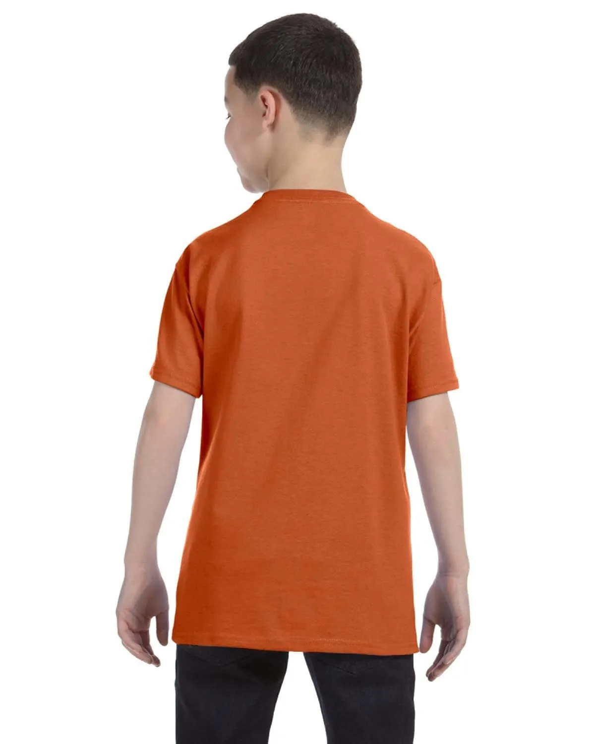 Gildan Youth Lightweight 100% Cotton T-Shirt | T Orange