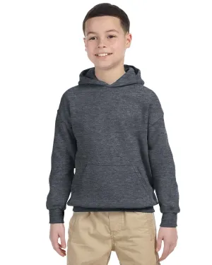 Gildan Youth Lightweight 50/50 Hoodie | Dark Heather