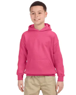 Gildan Youth Lightweight 50/50 Hoodie | Safety Pink