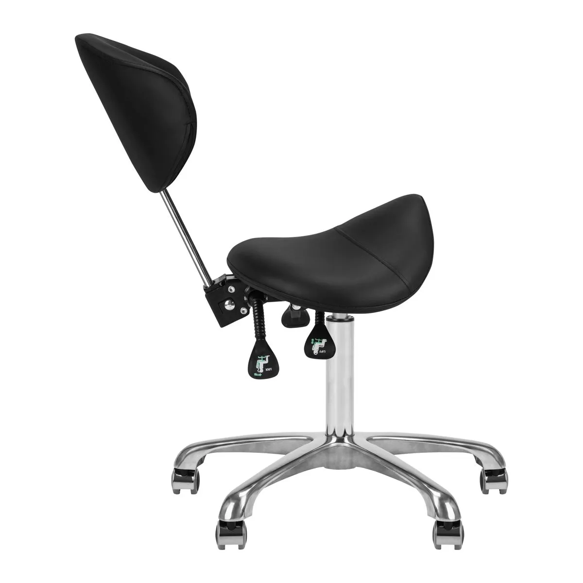 Giovanni Cosmetic Stool 1004 Black