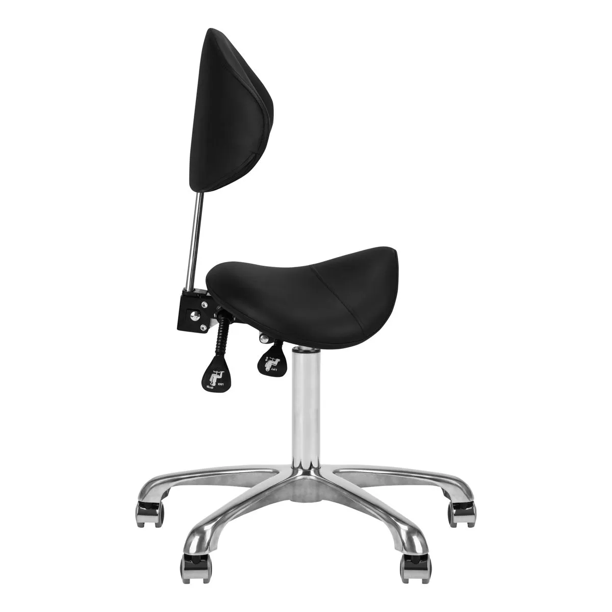 Giovanni Cosmetic Stool 1004 Black