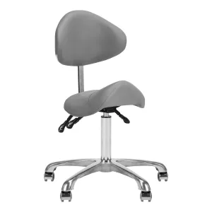 Giovanni Cosmetic Stool 1004 Grey