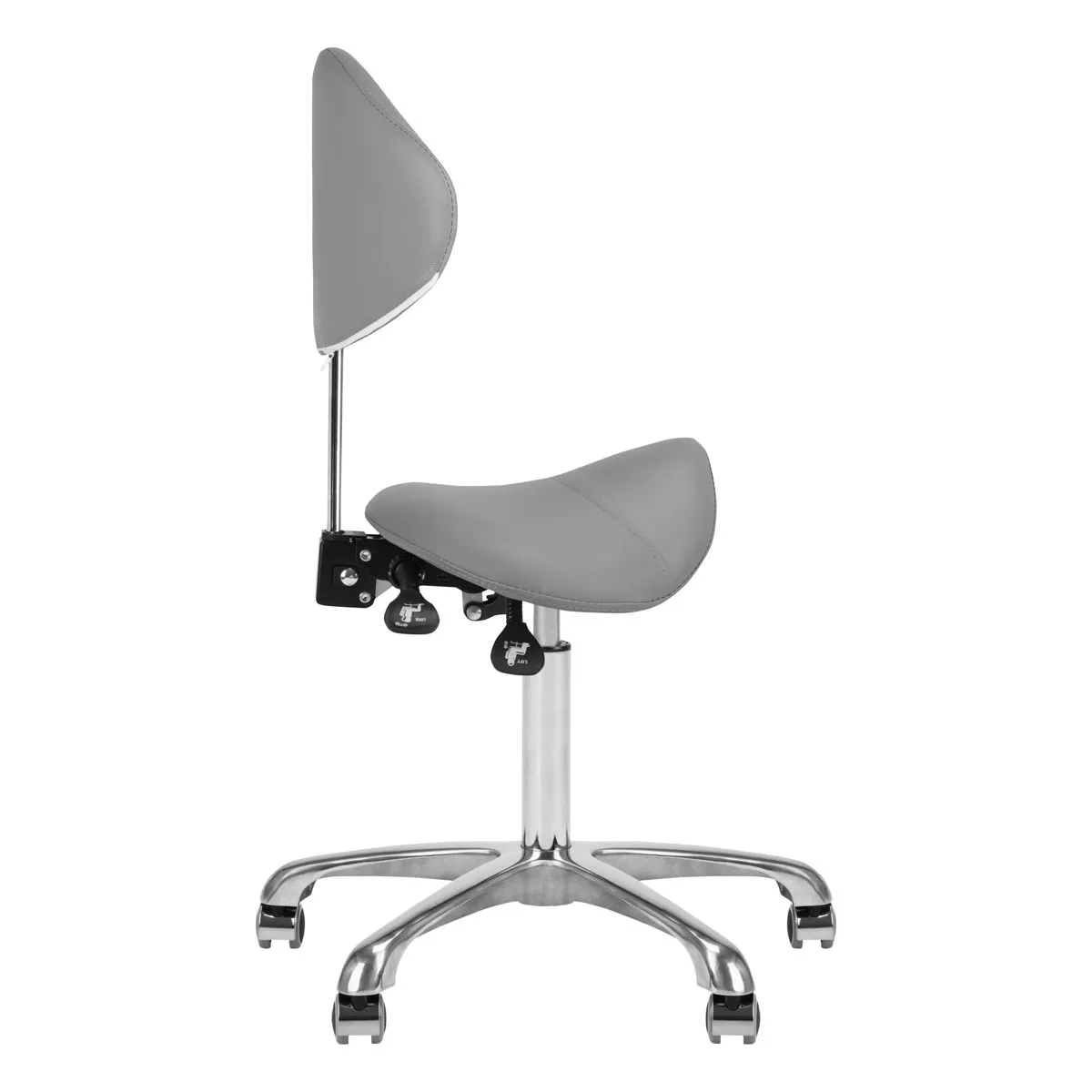 Giovanni Cosmetic Stool 1004 Grey