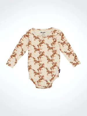 Girl's Baby Wrangler Bodysuit - Western Print