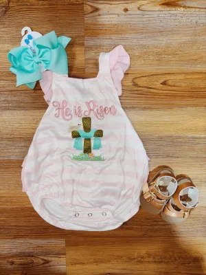 Girls He is Risen Bubble