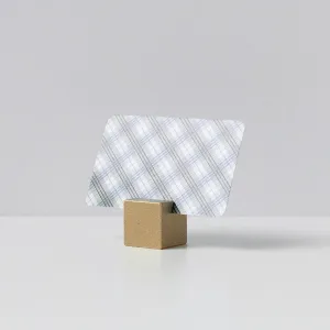 Gold Cube Card Holder