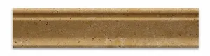 Gold (Yellow) Travertine 2 1/2 X 12 Crown Molding Trim, Honed - Box of 5 pcs.