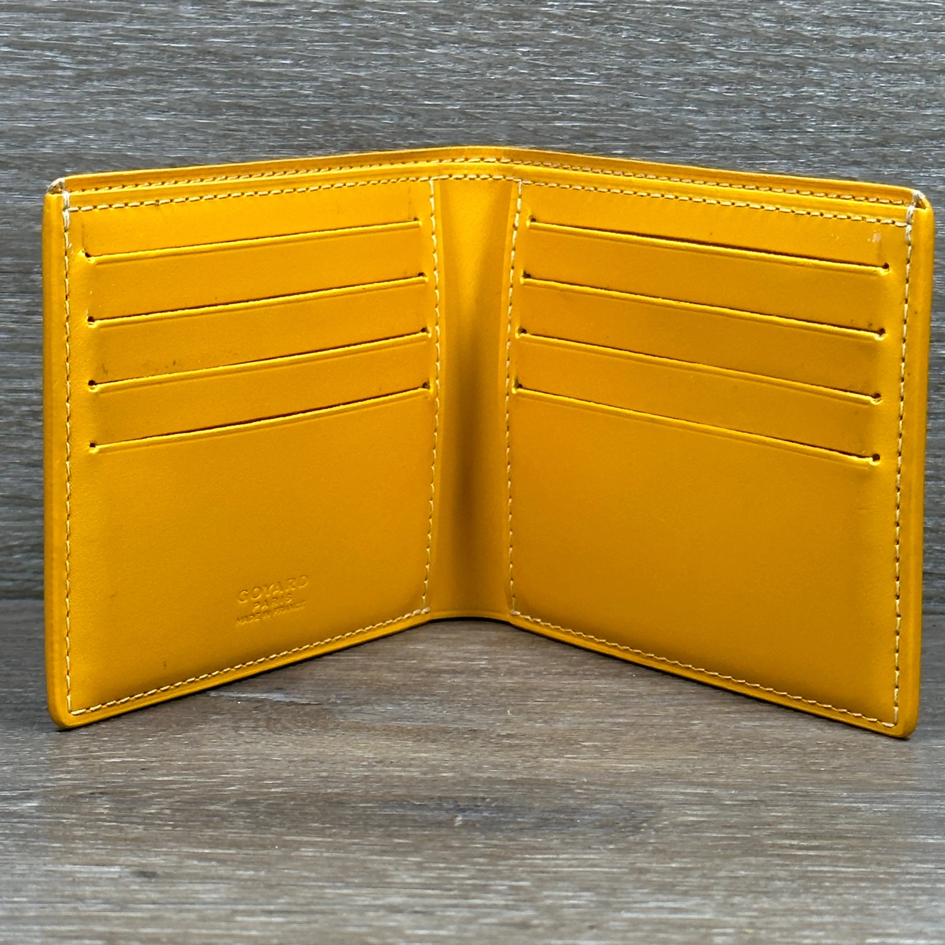 Goyard Victoire Wallet - Yellow
