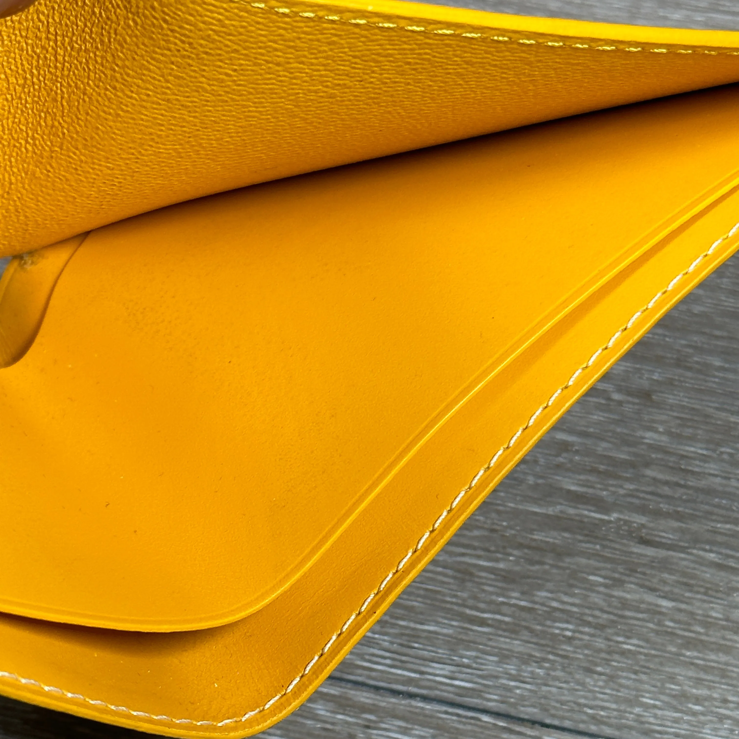 Goyard Victoire Wallet - Yellow