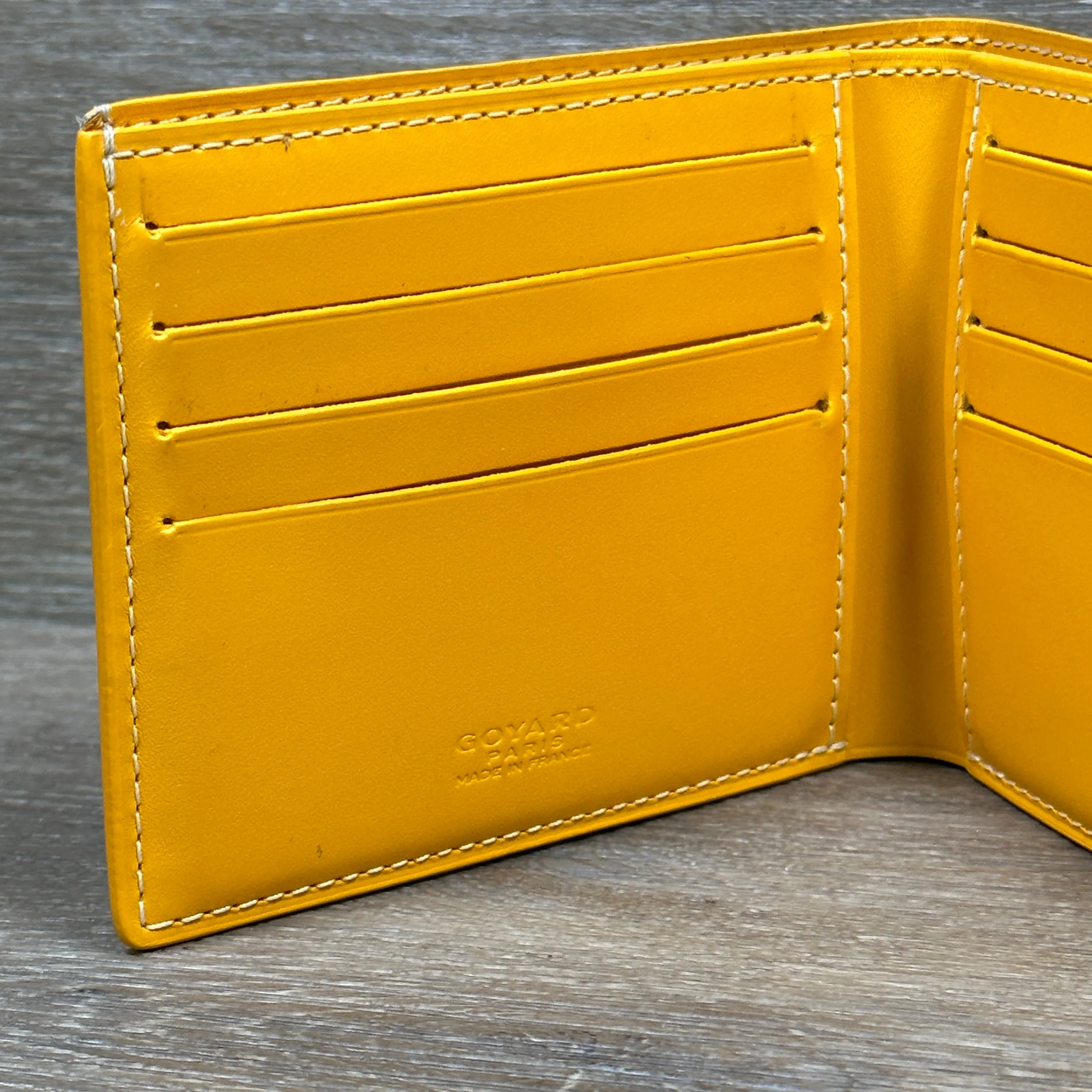 Goyard Victoire Wallet - Yellow
