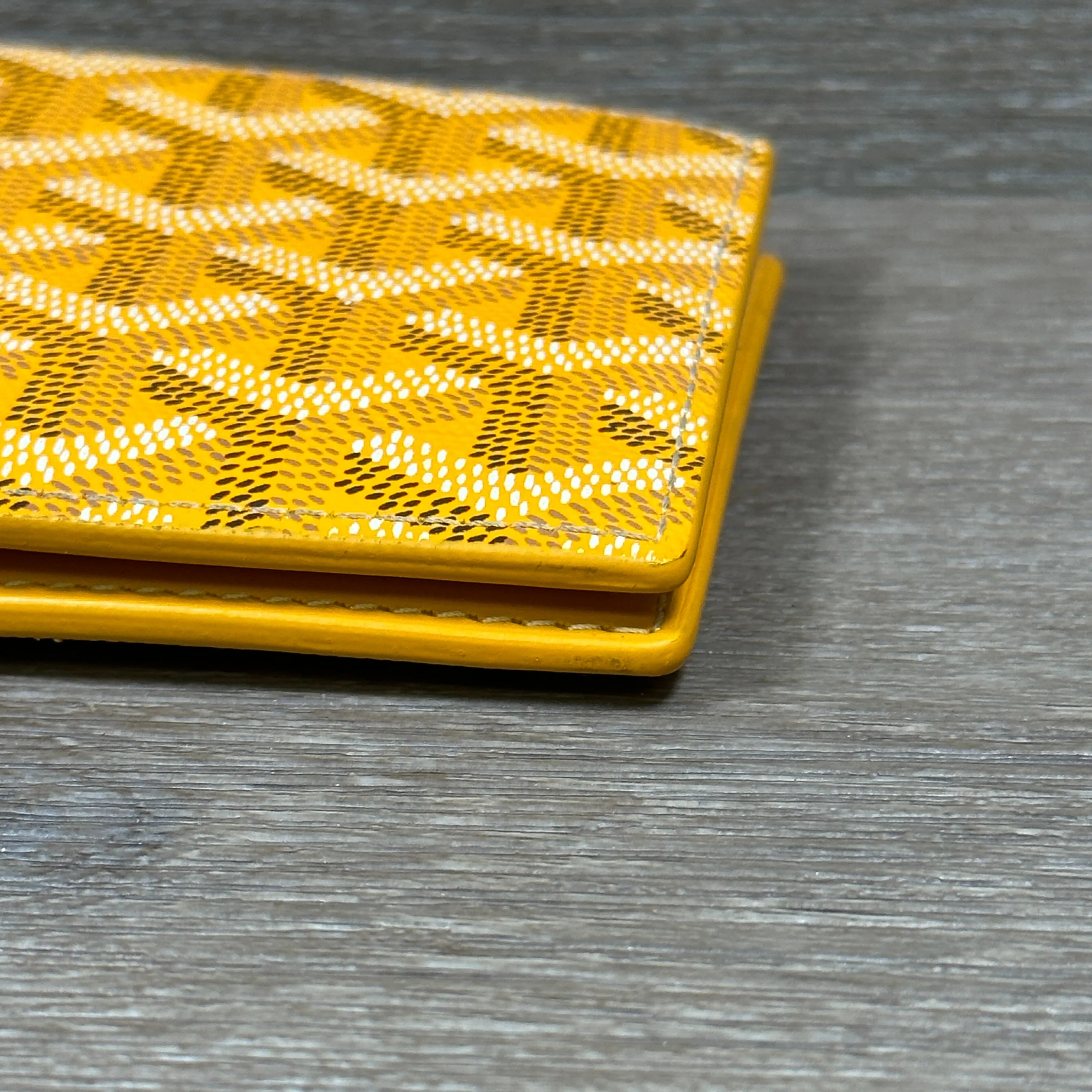 Goyard Victoire Wallet - Yellow