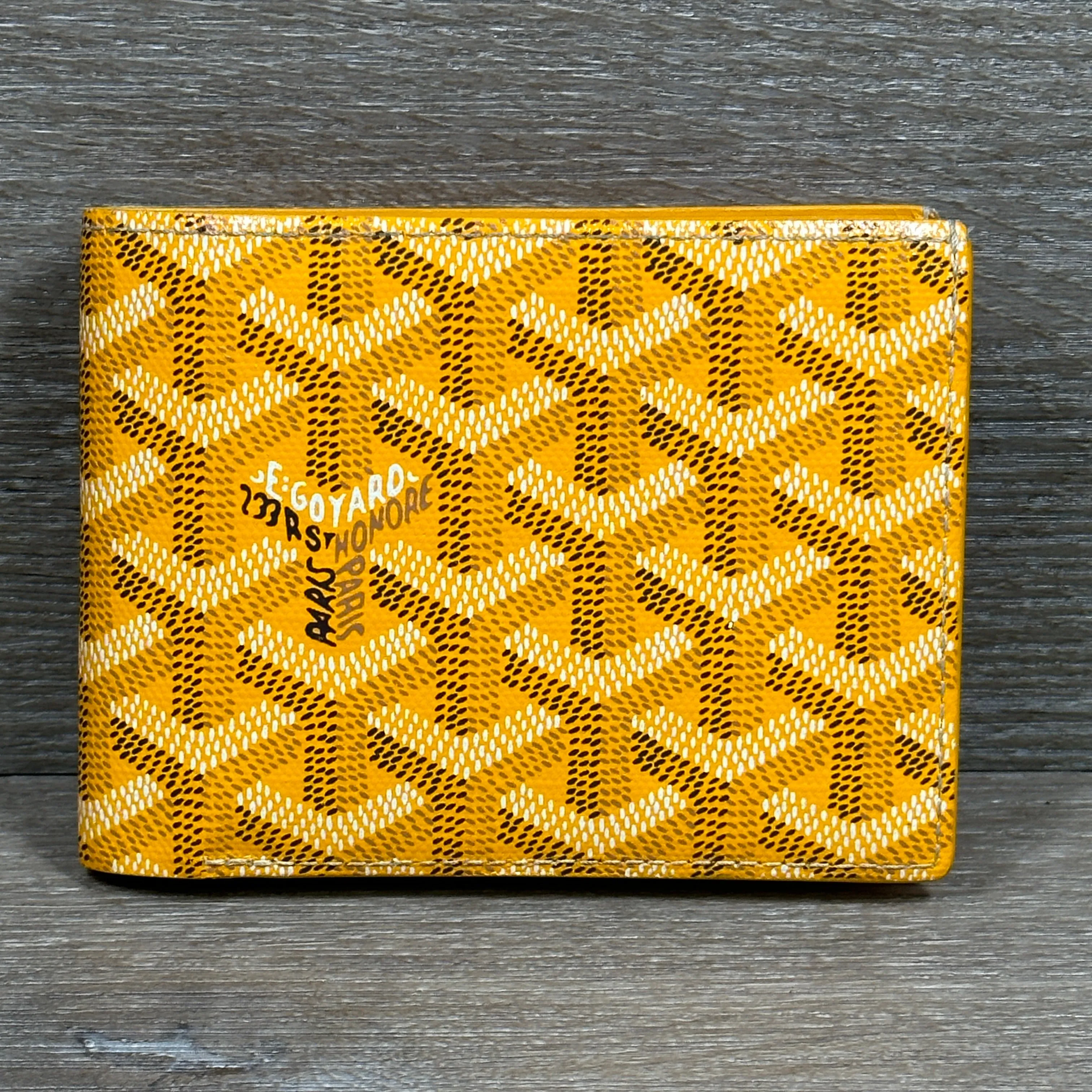 Goyard Victoire Wallet - Yellow