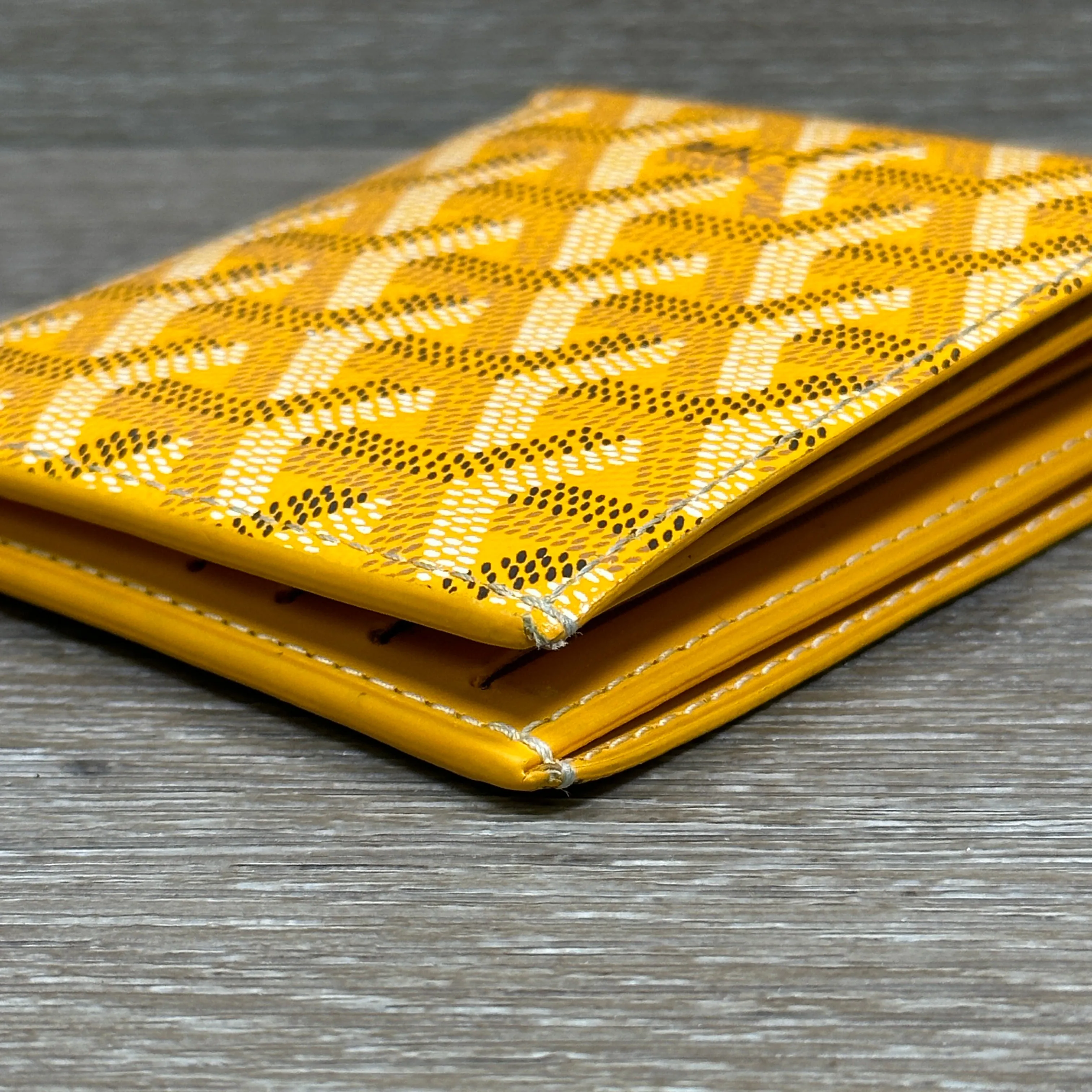 Goyard Victoire Wallet - Yellow