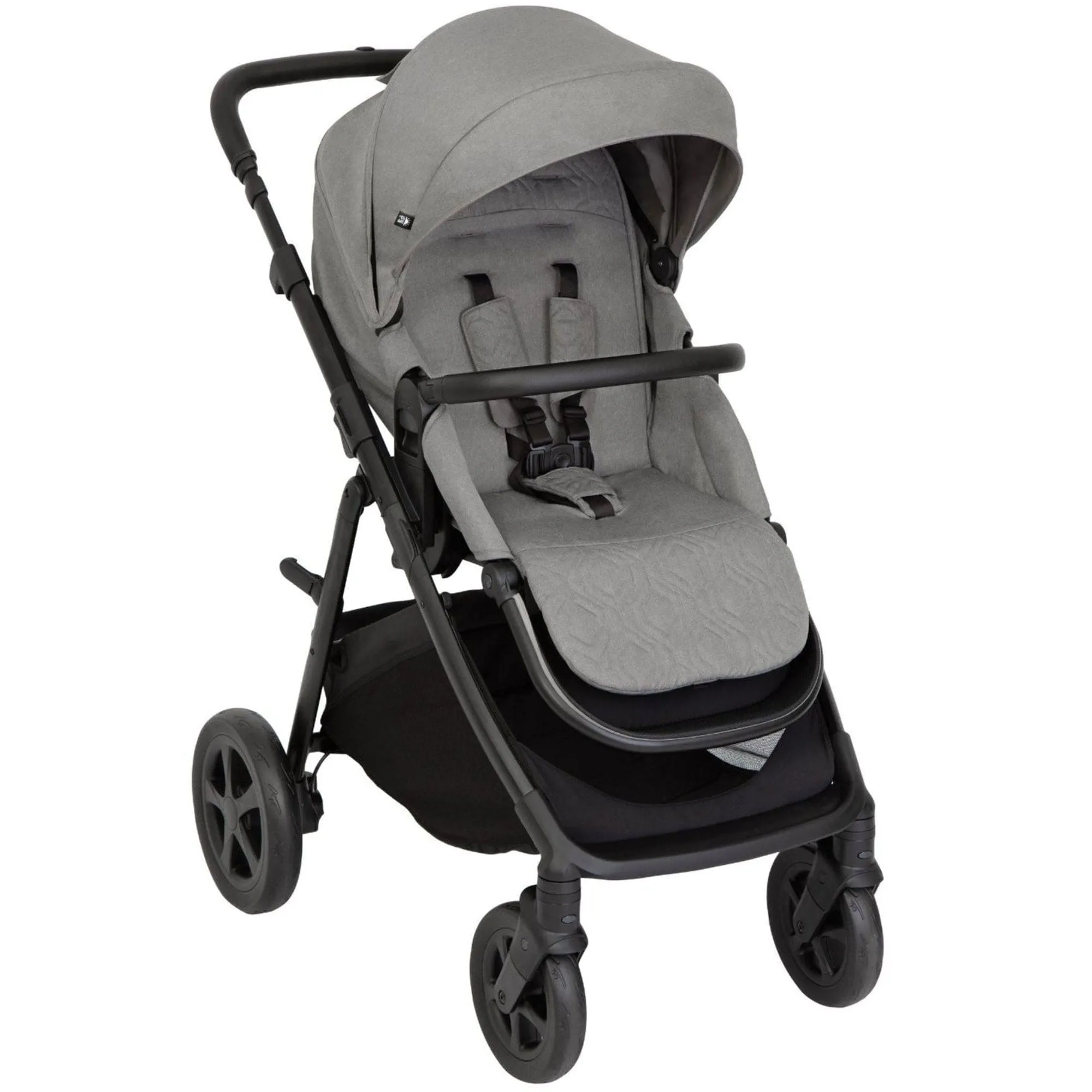 Graco Near2Me DLX Trio (Pushchair, Carrycot and Snuglite) in Ash