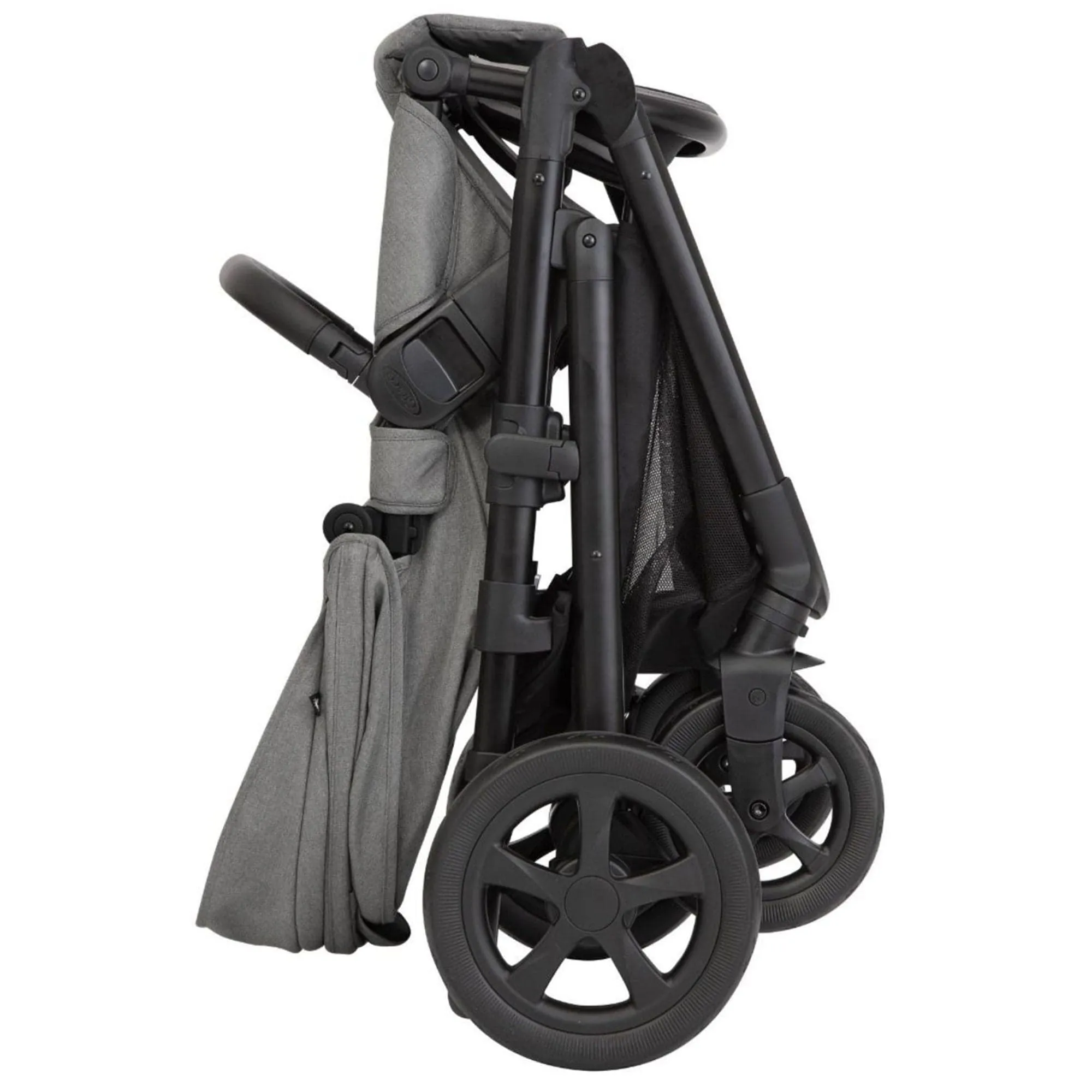 Graco Near2Me DLX Trio (Pushchair, Carrycot and Snuglite) in Ash