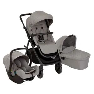 Graco Near2Me DLX Trio (Pushchair, Carrycot and Snuglite) in Ash