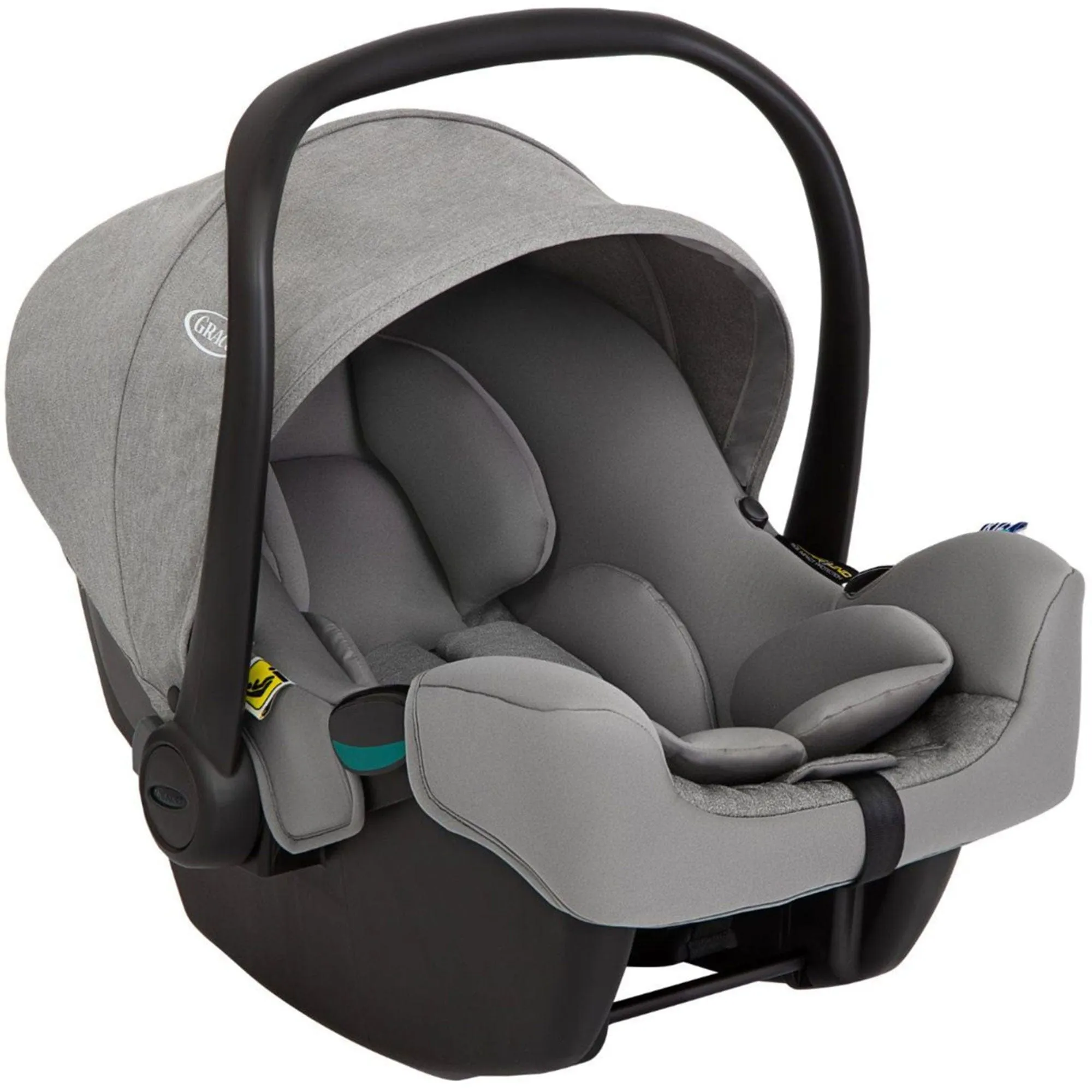 Graco Near2Me DLX Trio (Pushchair, Carrycot and Snuglite) in Ash