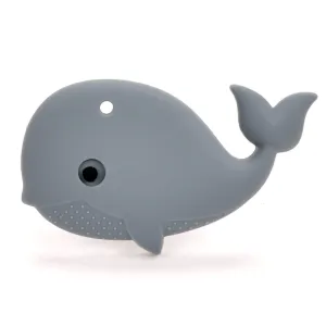 Gray Whale Teether with Necklace Cord