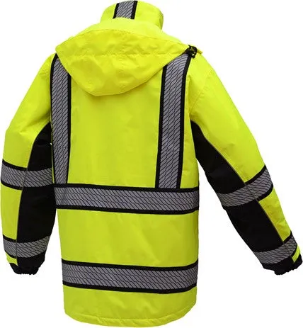 GSS Safety 8505 ONYX 3-In-1 Performance Winter Parka, Class 3