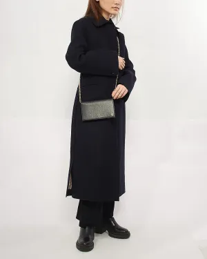Gucci Black Leather Betty Wallet on Chain