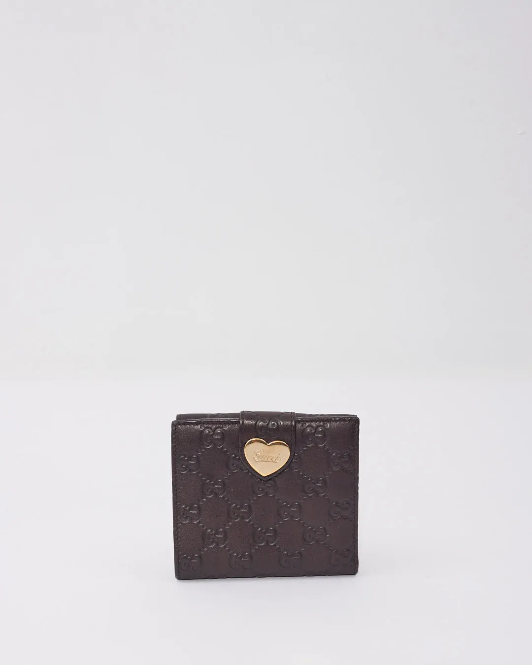 Gucci Brown GG Guccissima Bifold Wallet