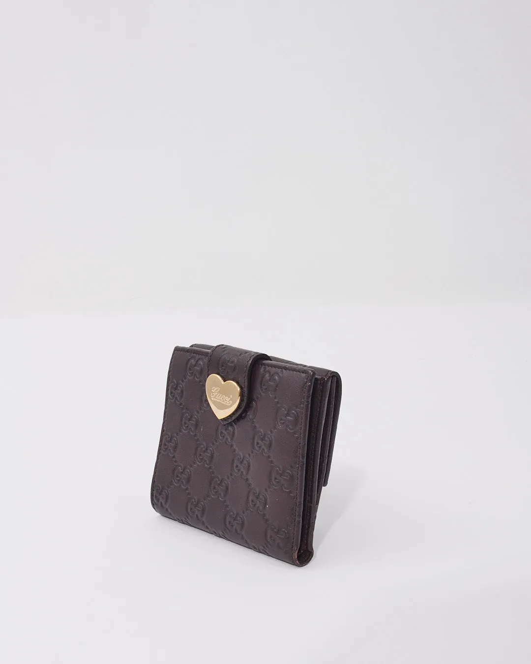 Gucci Brown GG Guccissima Bifold Wallet