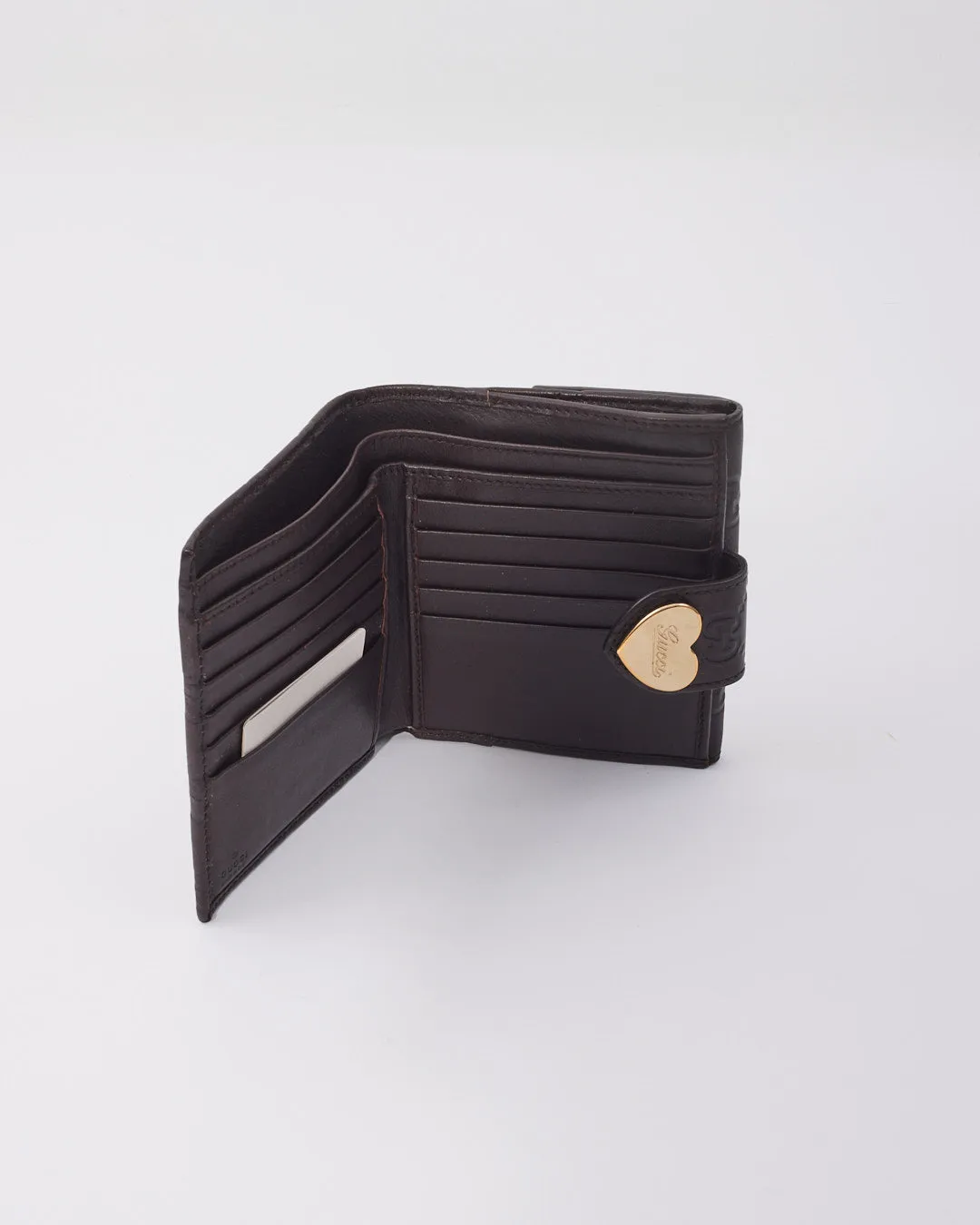 Gucci Brown GG Guccissima Bifold Wallet