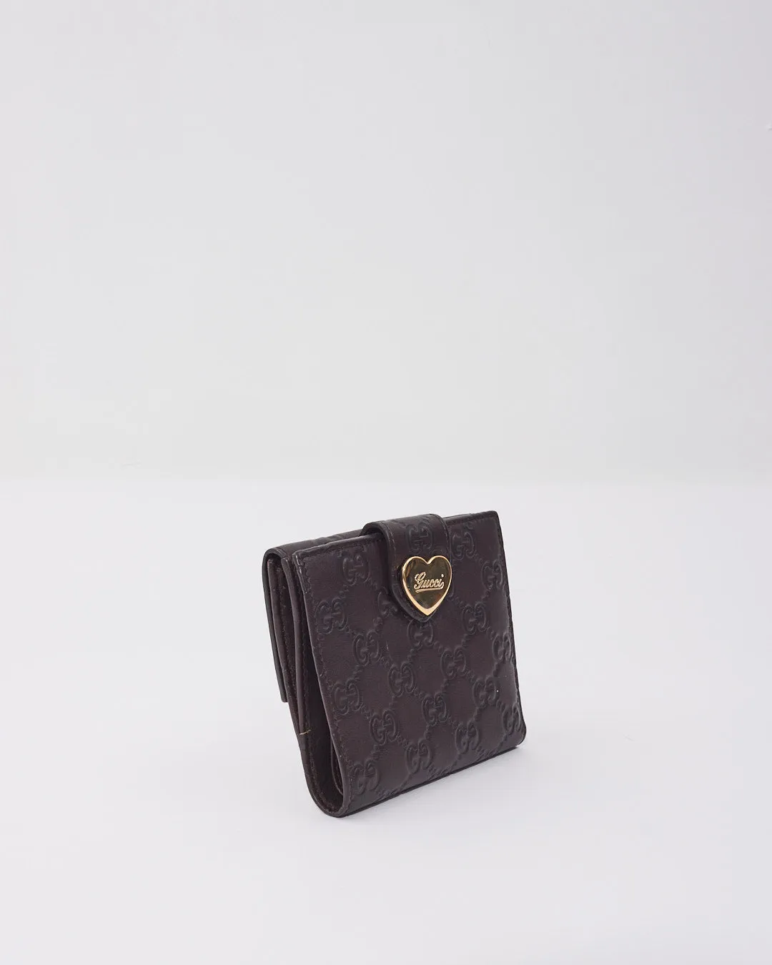 Gucci Brown GG Guccissima Bifold Wallet