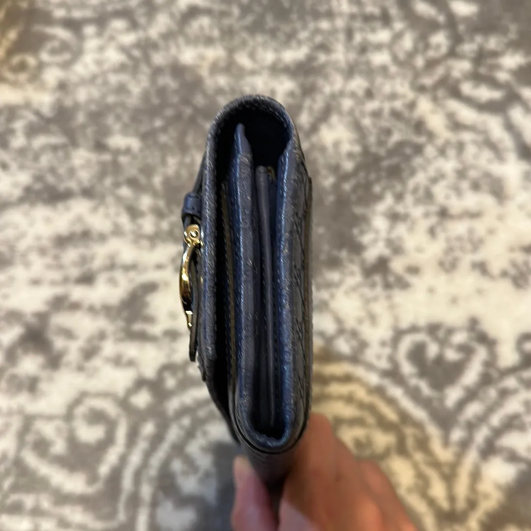 Gucci Long Belted Buckle Wallet
