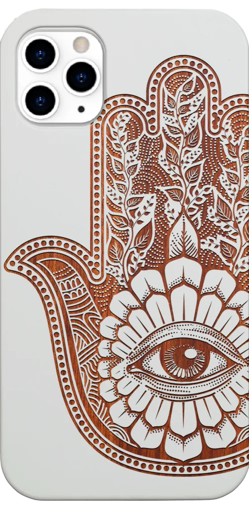 Hamsa 1 - Engraved