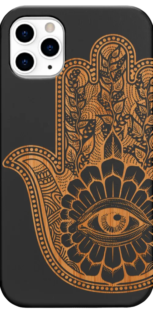 Hamsa 1 - Engraved