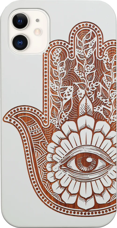 Hamsa 1 - Engraved